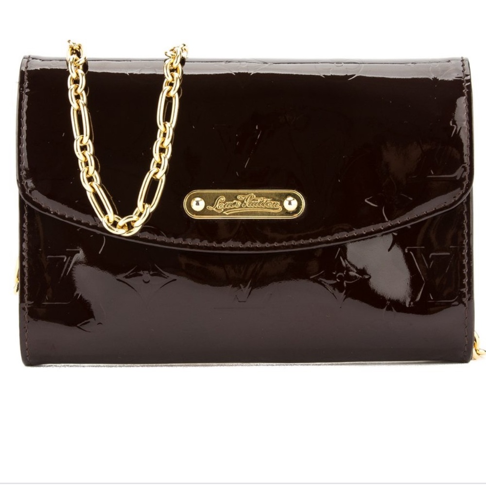 LOUIS VUITTON Amarante Monogram Vernis Bel Air